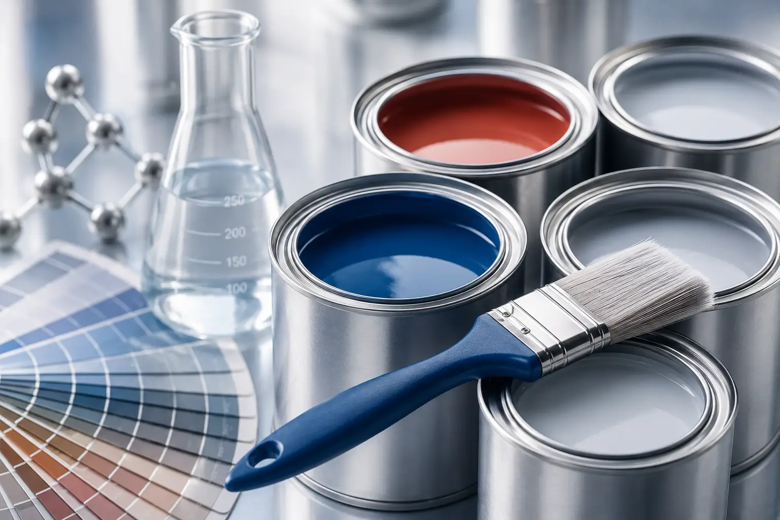 Paints and coatings additives, UV stabilizers and dispersants
