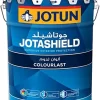 Professional applying industrial coating supplied by a trusted Jotun Paint Dealer in Dubai for durable surface protection.